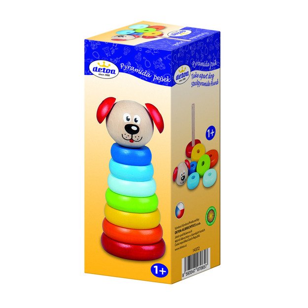 Medinis piramidės formos šuo 2