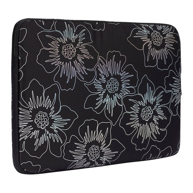 Kate Spade New York Puffer Sleeve – MacBook Pro 14 / Notebook 14 Cover (Hollyhock Iridescent Black)