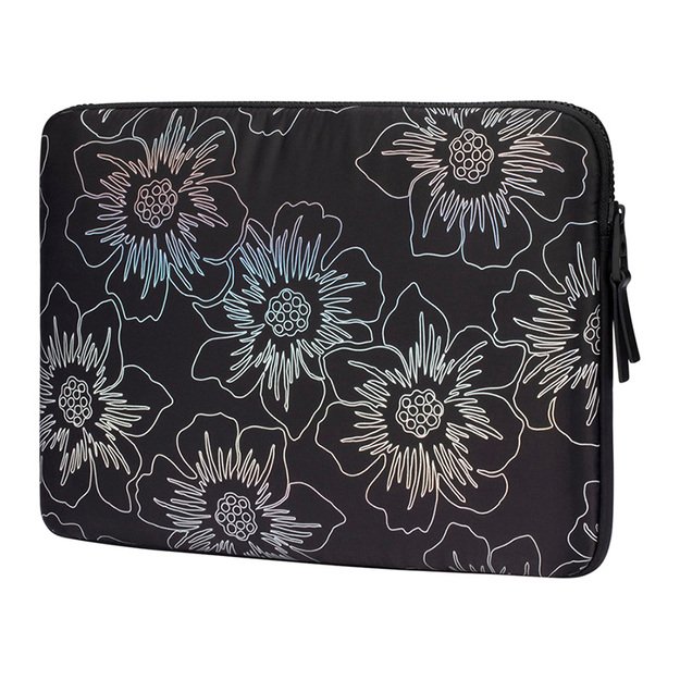 Kate Spade New York Puffer Sleeve – MacBook Pro 14 / Notebook 14 Cover (Hollyhock Iridescent Black)