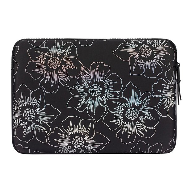 Kate Spade New York Puffer Sleeve – MacBook Pro 14 / Notebook 14 Cover (Hollyhock Iridescent Black)