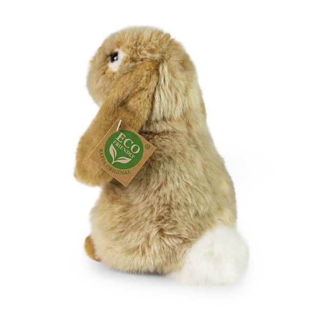 Pliušinis smėlio spalvos kiškis 18 cm EKOLOGIŠKAS 4