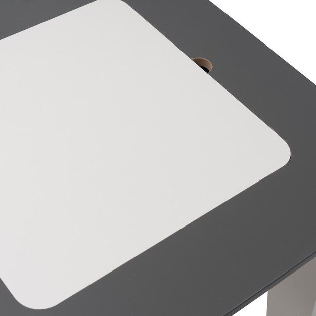 Vaikiškas stalas ir kėdė Baby mix, pilkos spalvos, lapų mišinys 1