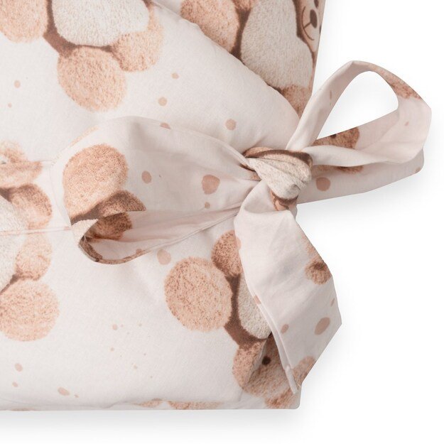 Baby wrap New Baby Love Teddy bear 80x80 cm beige 1