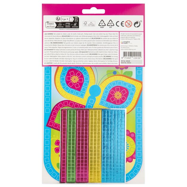 Kūrybinis mozaikų rinkinys A5 Drugelis 2