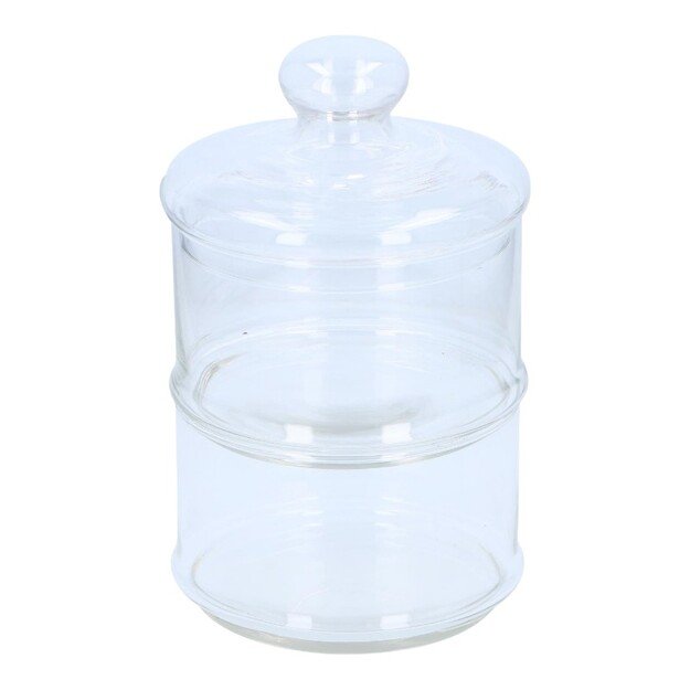 Alpina - Stiklinis indas / stiklainis saldumynams, 2 aukštai, 16x28 cm 4