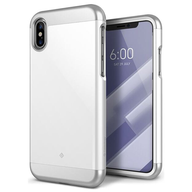 Caseology Savoy dėklas, skirtas iPhone Xs / X (baltas) 15