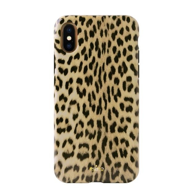 PURO Glam Leopard dangtelis – dėklas, skirtas iPhone Xs Max (Leo 1)