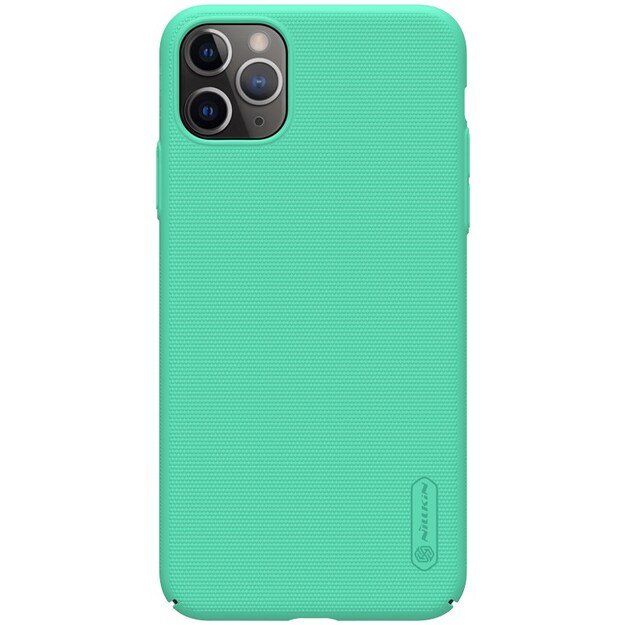 Nillkin Super Frosted Shield – dėklas, skirtas Apple iPhone 11 Pro Max (mėtinė žalia) 10