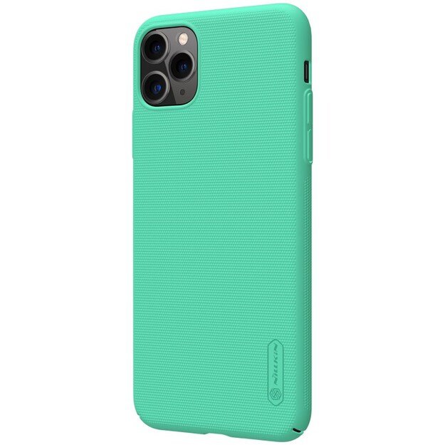Nillkin Super Frosted Shield – dėklas, skirtas Apple iPhone 11 Pro Max (mėtinė žalia) 11