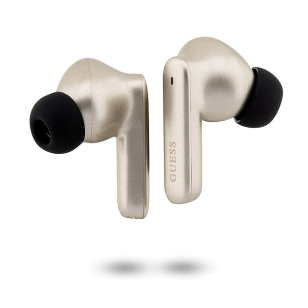 „Guess True Wireless Classic EST BT5.3“ – TWS ausinės + įkrovimo dėklas (auksinės) 3