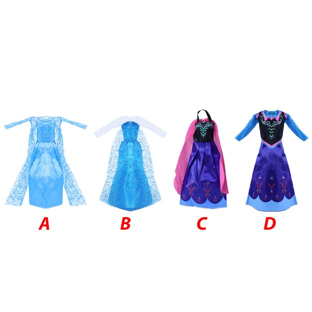 the doll clothes winter kingdom, 4 kinds 3