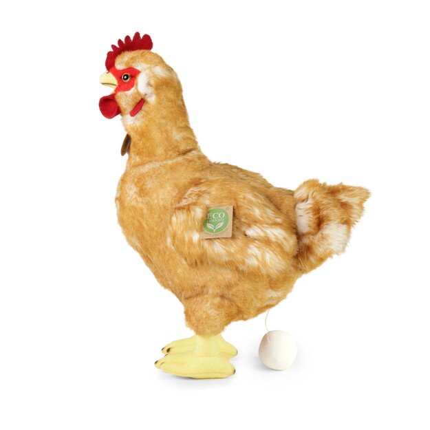 Plush hen 33 cm ECO-FRIENDLY 4