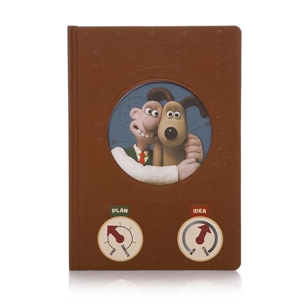 Wallace & Gromit – A5 formato užrašų knygelė