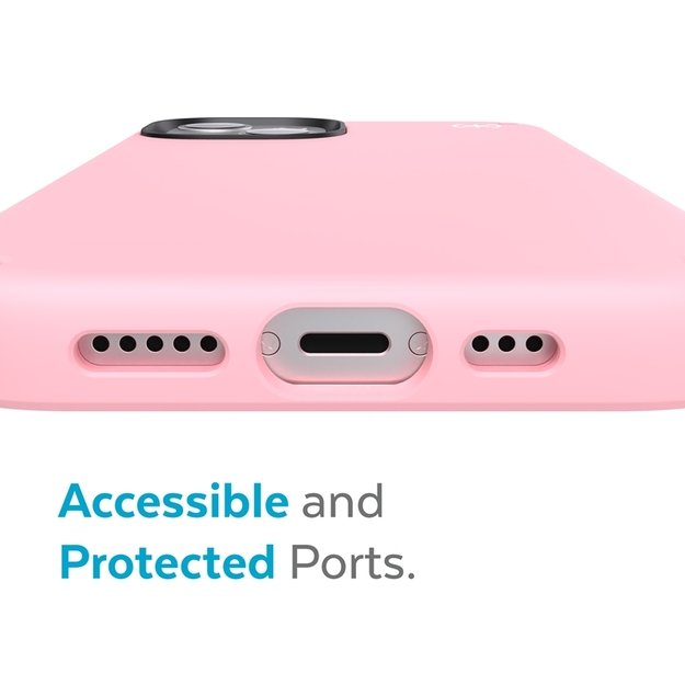 Speck Presidio2 Pro – iPhone 13 dėklas su MICROBAN danga (Rosy Pink / Vintage Rose)