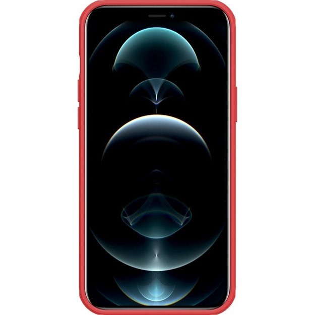 Nillkin Super Frosted Shield Pro – dėklas, skirtas Apple iPhone 13 Pro Max (raudonas) 7