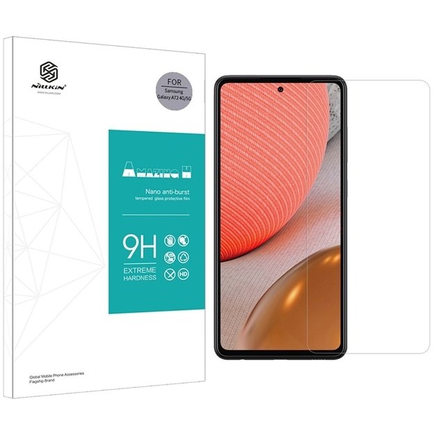 Nillkin H+ Anti-Explosion Glass – apsauginis stiklas, skirtas Samsung Galaxy A72 5G / 4G 19