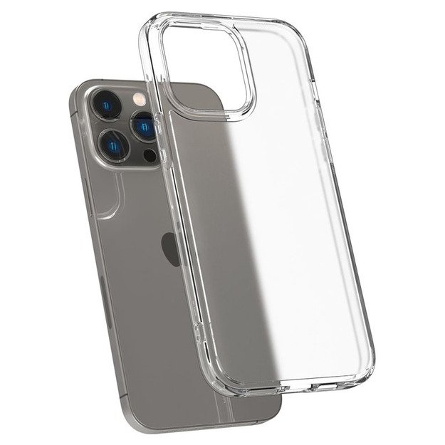 Spigen Ultra Hybrid Matte – dėklas, skirtas iPhone 14 Pro (Transpaten Matte) 27