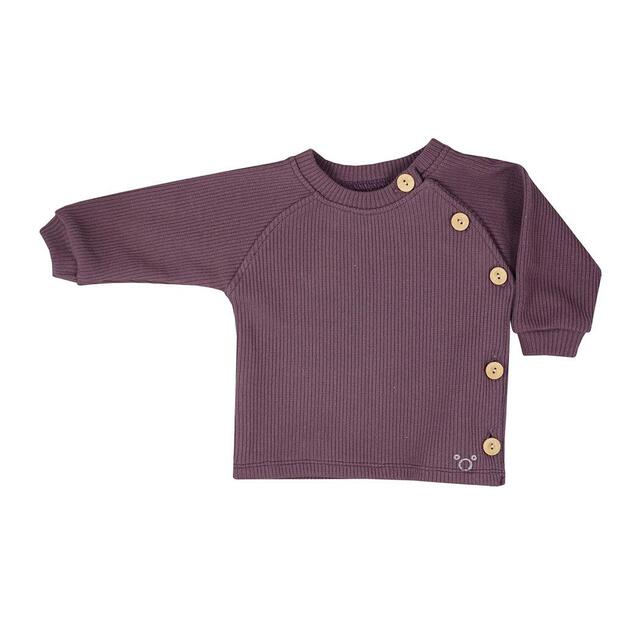 Baby T-shirt with long sleeves Koala Pure purple, size 80 (9-12m), 80 (9-12m)
