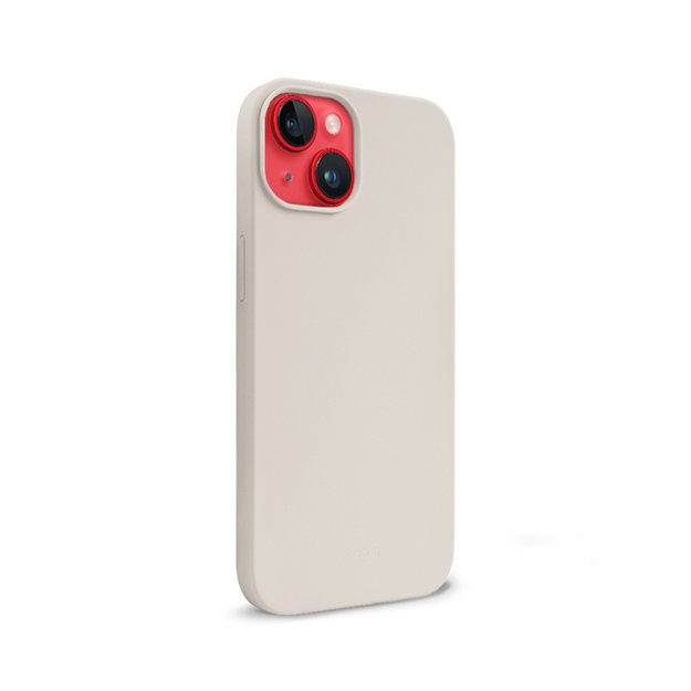 Crong Color Cover Skystas silikoninis dėklas, skirtas iPhone 14 Max (Stone)