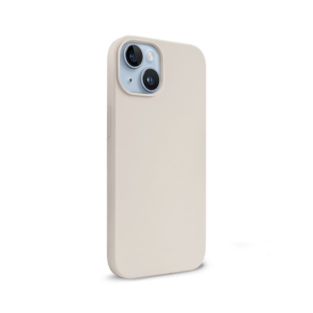 Crong Color Cover Skystas silikoninis dėklas, skirtas iPhone 14 Max (Stone)