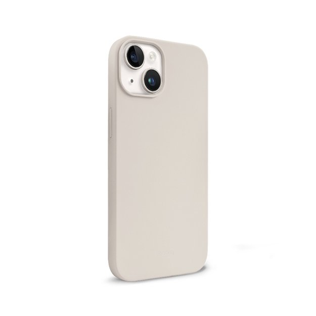 Crong Color Cover Skystas silikoninis dėklas, skirtas iPhone 14 Max (Stone) 10