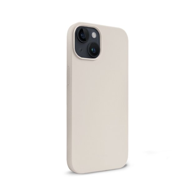 Crong Color Cover Skystas silikoninis dėklas, skirtas iPhone 14 Max (Stone)