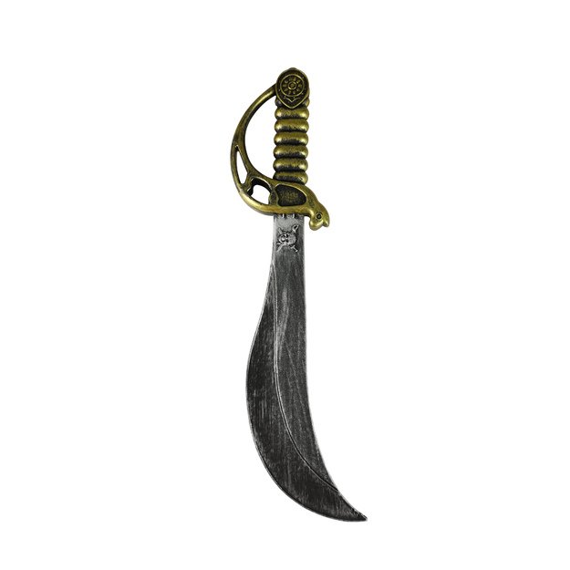 Pirate saber with eyepatch 46 cm