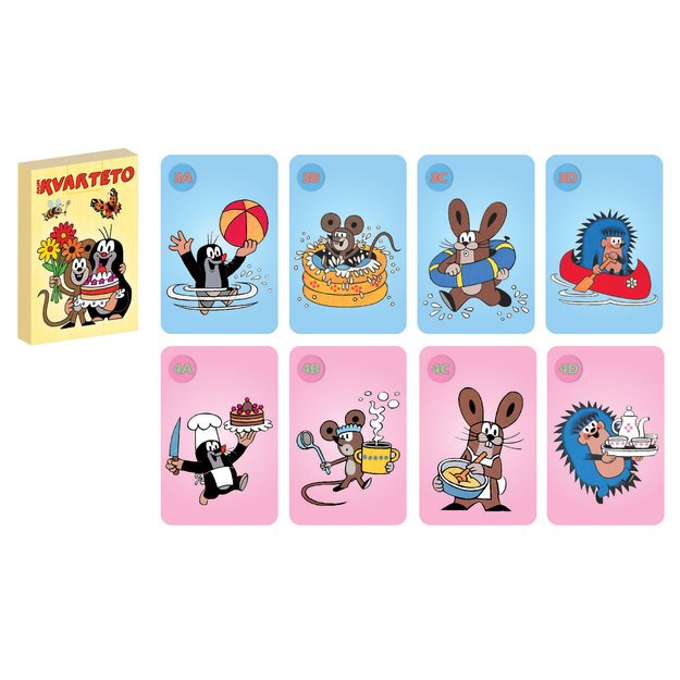 Cards Quartet Mole 3