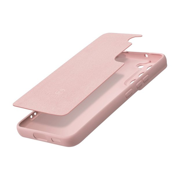 Crong Color Cover – dėklas, skirtas Samsung Galaxy S23+ (rožinis)