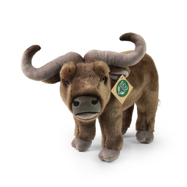 Plush buffalo 28 cm ECO-FRIENDLY