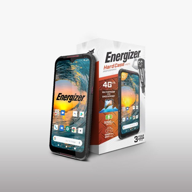 „Energizer HardCase H620S“ – išmanusis telefonas 4 GB RAM 64 GB 6,2 4G „Dual Sim EU“ (juoda) 3