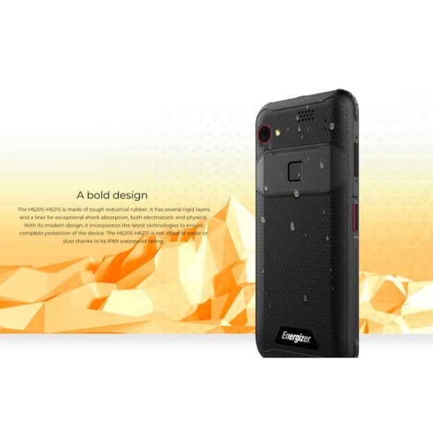 „Energizer HardCase H620S“ – išmanusis telefonas 4 GB RAM 64 GB 6,2 4G „Dual Sim EU“ (juoda) 8