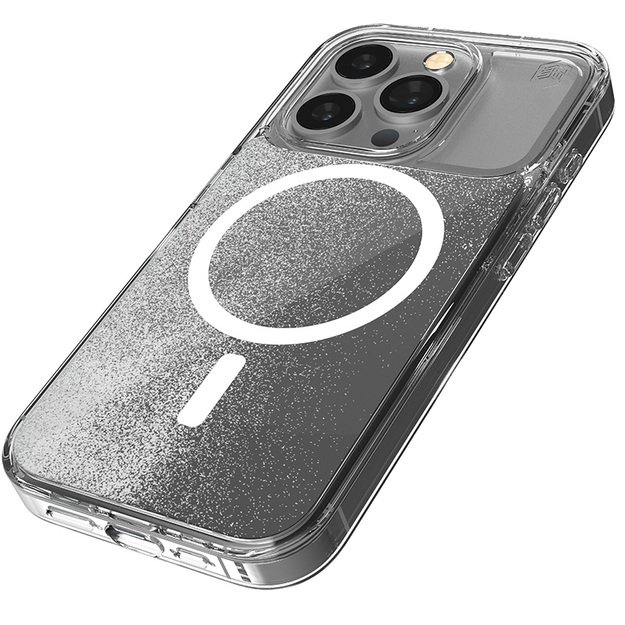 STM Relax Sand MagSafe – dėklas, skirtas iPhone 15 Pro (skaidrus / baltas) 7