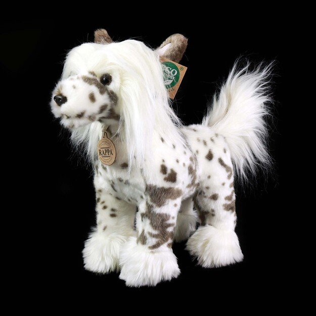 Plush Chinese Crested dog 25 cm ECO- FRIENDLY
