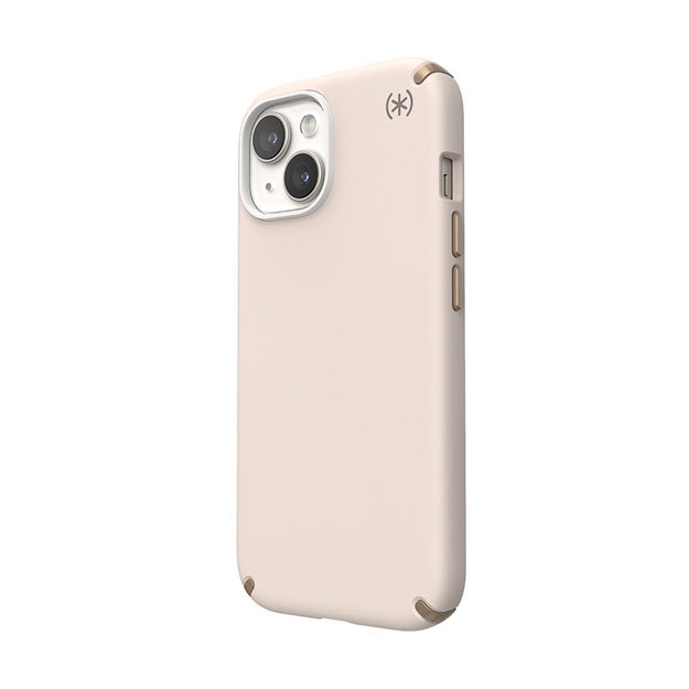 Speck Presidio2 Pro Magsafe – dėklas, skirtas iPhone 15 / iPhone 14 / iPhone 13 (balintas kaulas / Heirloom Gold / Hazel Brown) 25