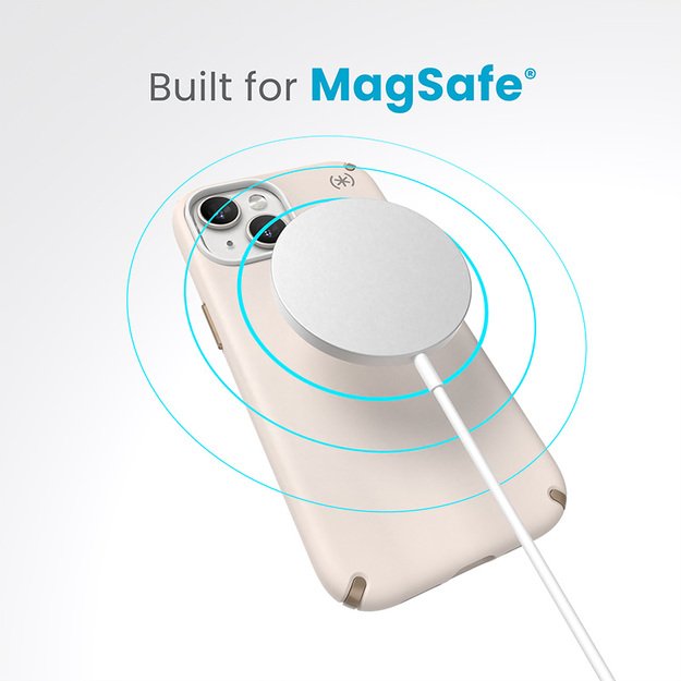 Speck Presidio2 Pro Magsafe – dėklas, skirtas iPhone 15 / iPhone 14 / iPhone 13 (balintas kaulas / Heirloom Gold / Hazel Brown) 23