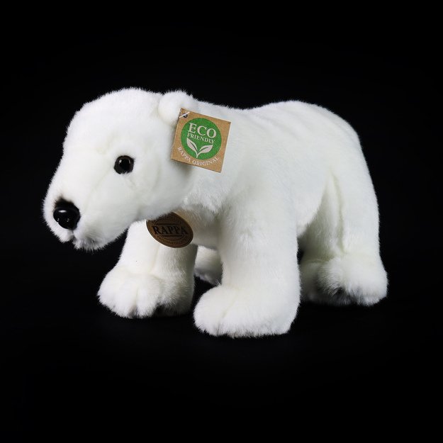 Plush polar bear 30 cm ECO-FRIENDLY