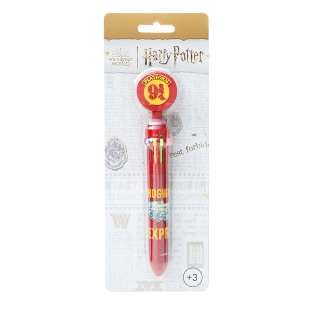 Harry Potter - 10-Color 3D Retractable Pen Platform 9 3/4 7