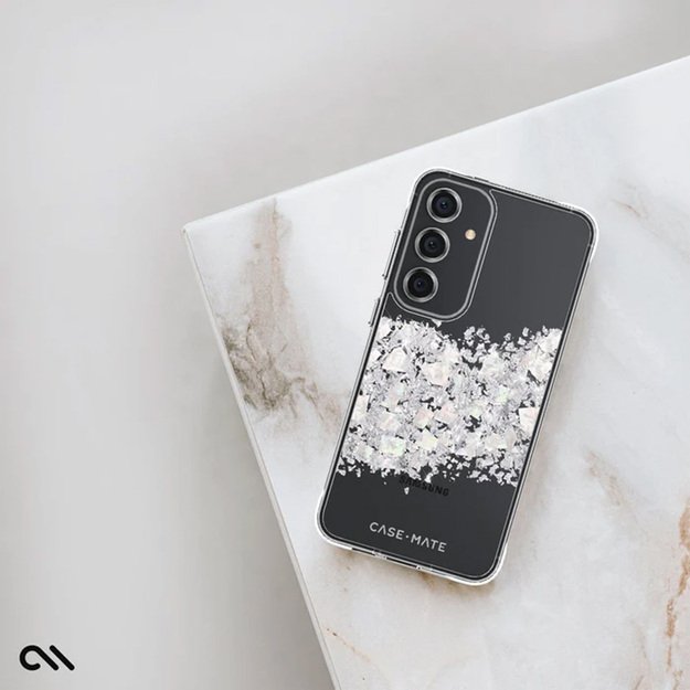 Case-Mate Karat – Samsung Galaxy S24+ dėklas, papuoštas perlamutru (A Touch of Pearl) 10