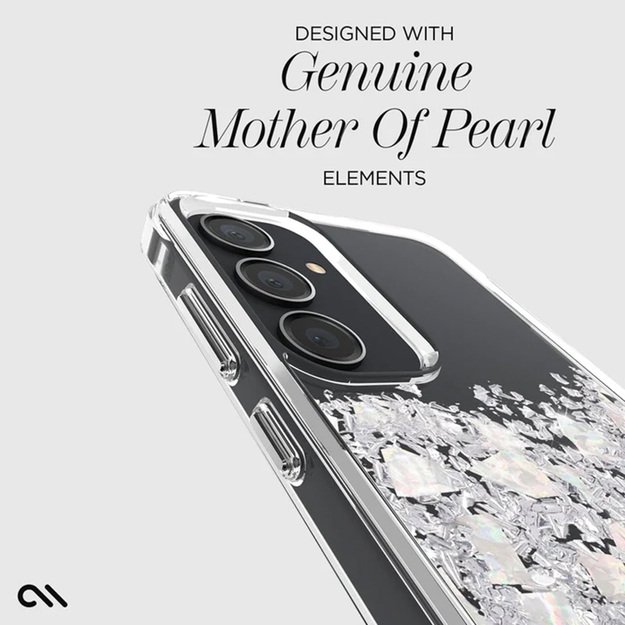 Case-Mate Karat – Samsung Galaxy S24+ dėklas, papuoštas perlamutru (A Touch of Pearl) 9