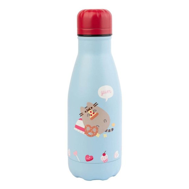 Pusheen - Purrfect Love 260 ml nerūdijančio plieno termo buteliukas 1 Pusheen - Purrfect Love 260 ml nerūdijančio plieno termo buteliukas 1