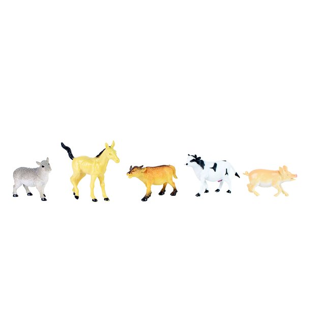 the domestic animals 5 pieces