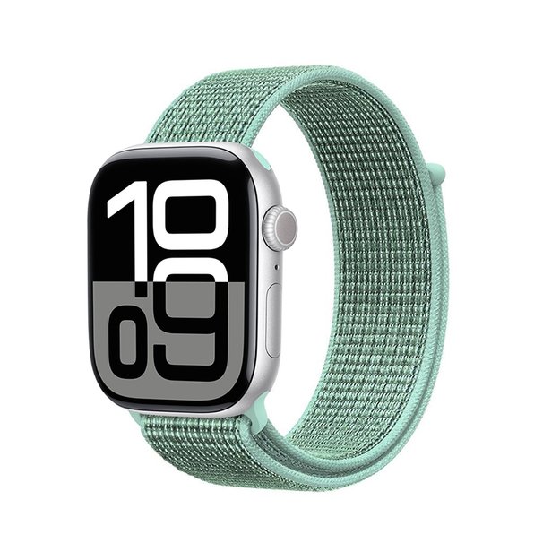 Crong Nylon - Sport Band for Apple Watch 38/40/41/42 mm (Atlantic Green)