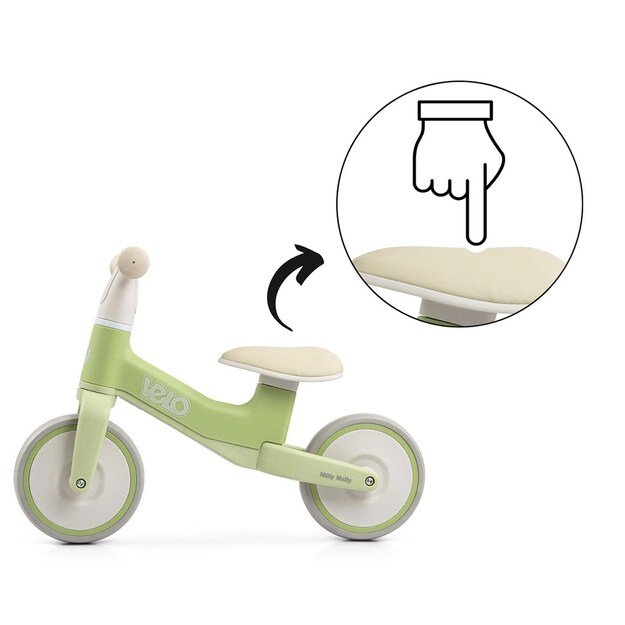 Milly Mally Velo Green Children s Balance Bike