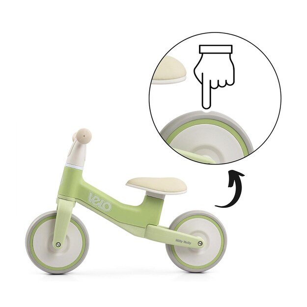 Milly Mally Velo Green Children s Balance Bike