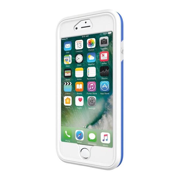 Incipio Performance Series Max iPhone 7 dėklas (baltas/mėlynas)