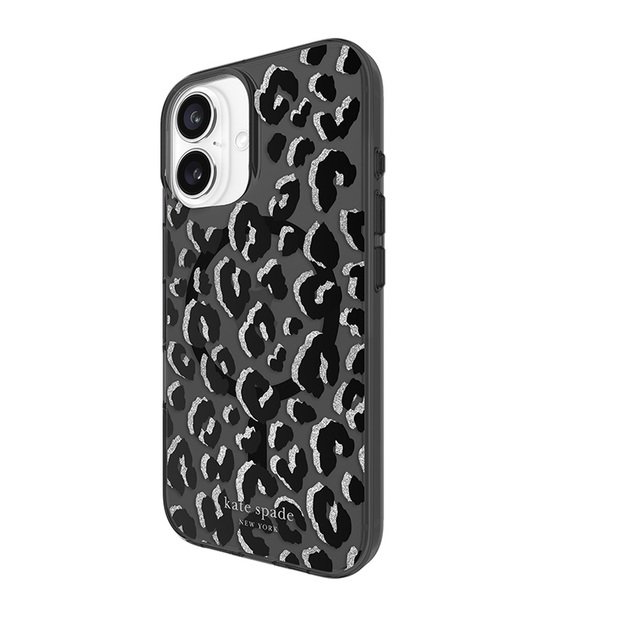 Kate Spade New York Protective MagSafe – dėklas, skirtas iPhone 16 (City Leopard) 4