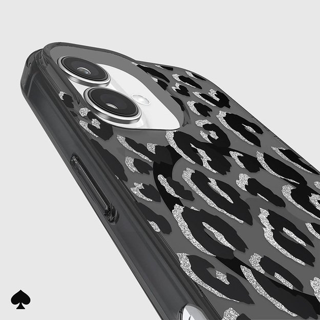 Kate Spade New York Protective MagSafe – dėklas, skirtas iPhone 16 (City Leopard) 16