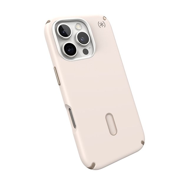 Speck Presidio2 Pro ClickLock & MagSafe – iPhone 16 Pro dėklas (balintas kaulas / „Heirloom Gold“ / Hazel Brown) 14