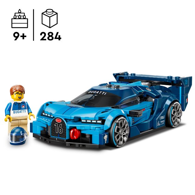 LEGO Speed Champions Bugatti Vision GT Hyper Sports Car